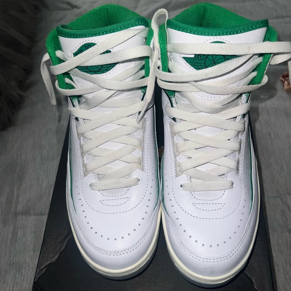 Lucky green Jordan 2’s 🔥🔥🔥